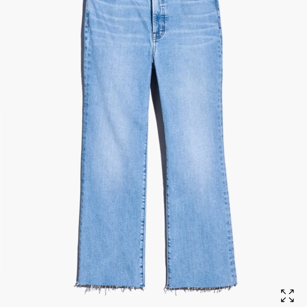 Madewell perfect vintage flare crop Jean 26P - Picture 12 of 12